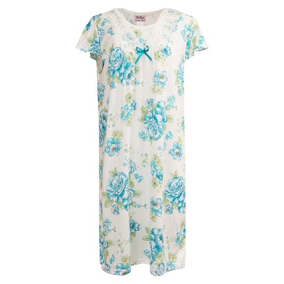 Women Nightgown Sleepwear for Women Sexy Soft Gown - Picture 5 of 8